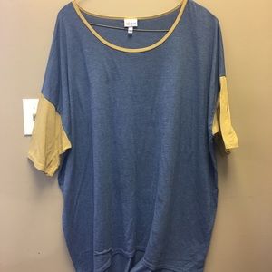 Lula Roe Short Sleeve top Size 3XL